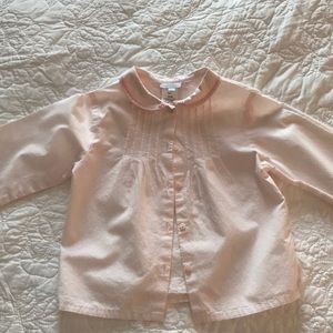 Jacadi Toddler Blouse with Peter Pan Collar